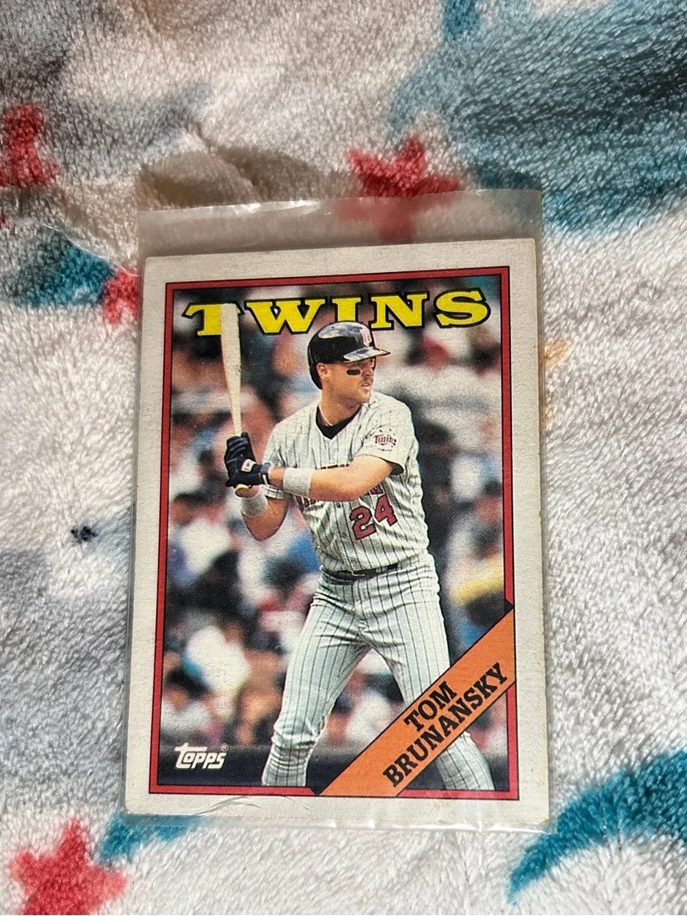 Topps 1983 Topps Tom Brunansky #375 Baseball Card Like New